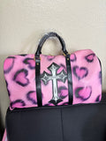 Luggage bag (cute pink)