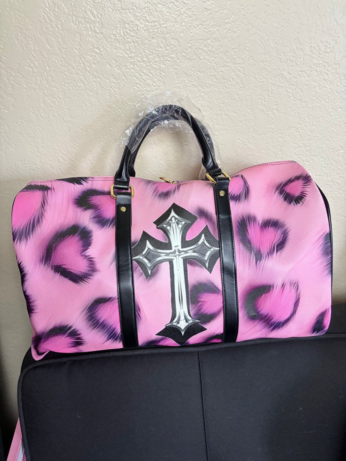 Luggage bag (cute pink)