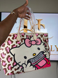 Tote bag (pink camo Hello Kitty)