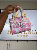 Pillow bag (pink camo Hello Kitty)